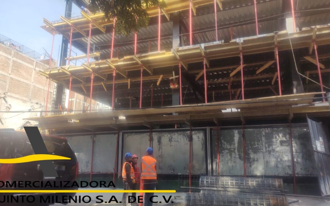 Colocación del concreto en una obra